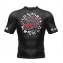 Fuji Oni vs. Anaconda Short Sleeve Rashguard Black